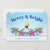 ビジネスメリーと明るい陽気 シーズンカード (正面)