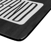 ビジネスモダンのブランド名または編集可能ブランド名 カッティングボード (角)