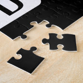ビジネスモダンのブランド名または編集可能ブランド名 ジグソーパズル (側面)