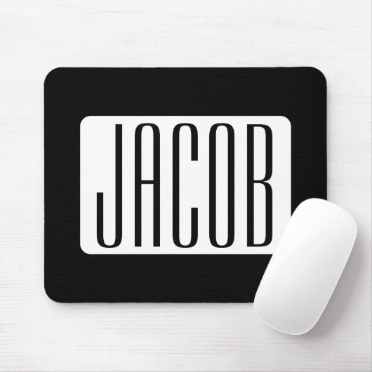 ビジネスモダンのブランド名または編集可能ブランド名 マウスパッド (マウス)