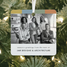 ビジネスモダンの白黒クリスマス