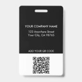 ビジネスモダンカスタム会社モノグラムロゴ バッジ (裏面)