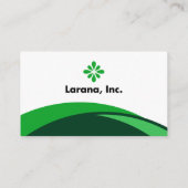 ビジネスモダンカードテンプレート 名刺 (裏面)