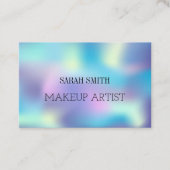 ビジネスモダンカード、エレガントオペル 名刺 (正面)