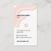 ビジネスモダンカード 名刺 (裏面)