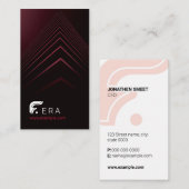 ビジネスモダンカード 名刺 (正面/裏面)