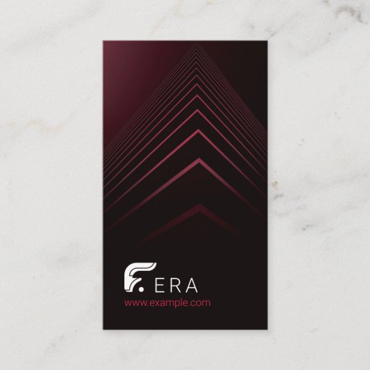 ビジネスモダンカード 名刺 (正面)