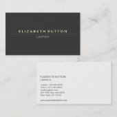 ビジネスモダンカード |第10号 名刺 (正面/裏面)