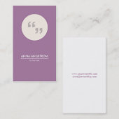 ビジネスモダンカード |第36号 名刺 (正面/裏面)