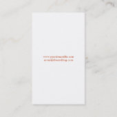 ビジネスモダンカード |42番 名刺 (裏面)