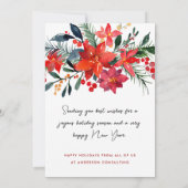 ビジネスモダンシンプル シーズンカード (裏面)