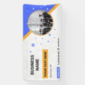 ビジネスモダンバナー 横断幕 (縦)