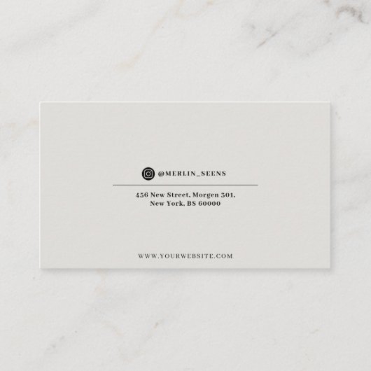 ビジネスモダンパステルカラー割引ロイヤリティカード ロイヤリティカード (裏面)