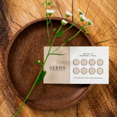 ビジネスモダンパステルカラー割引ロイヤリティカード ロイヤリティカード