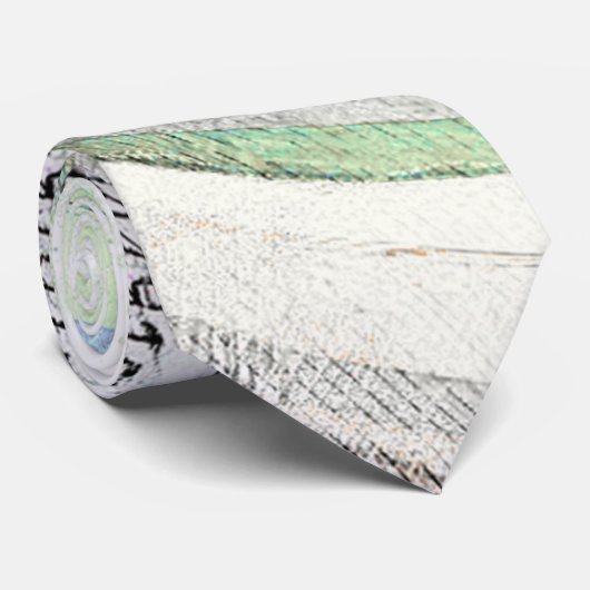 ビジネスモダンパターンAbstracブルーグリーン ネクタイ (ロール)