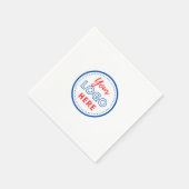 ビジネスモダンプロモロ広告ゴ スタンダードカクテルナプキン (角)