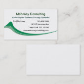 ビジネスモダンマーケティングコンサルティング 名刺 (正面/裏面)