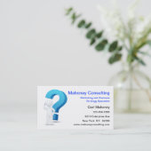 ビジネスモダンマーケティングコンサルティング 名刺 (スタンド正面)