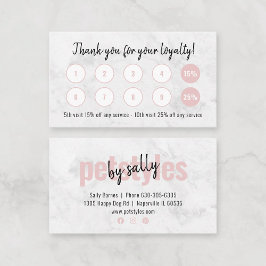 ビジネスモダンロイヤリティカード大理石の背景 名刺