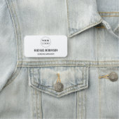 ビジネスモダンロカスタムゴ社員スタッフ 名札 (インサイチュ)