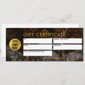 ビジネスモダンロゴギフト証明書写真 (正面/裏面)