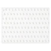 ビジネスモダンロゴクリーンミニマルカンパニー白 テーブルクロス (正面(横))