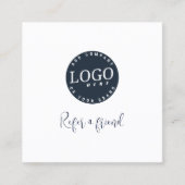 ビジネスモダンロゴスクリプトクライアント 紹介カード (正面)