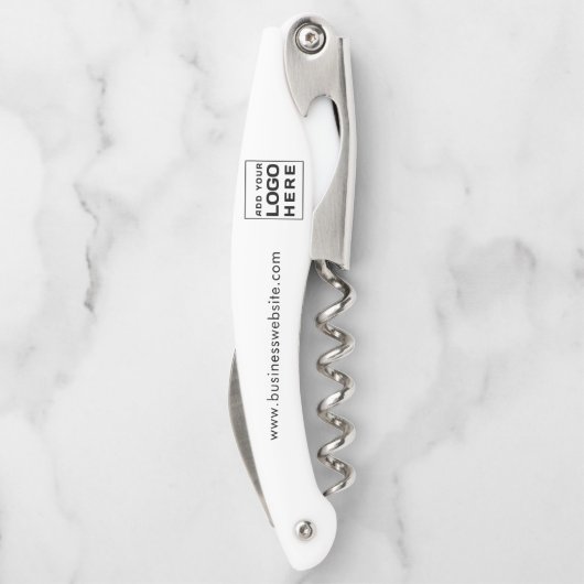 ビジネスモダンロゴプロフェッショナル従業員 ソムリエナイフ (裏面)