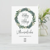 ビジネスモダンロゴホリデーカード シーズンカード (スタンド正面)