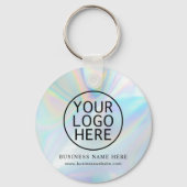 ビジネスモダンロゴホログラフィックプロモーション キーホルダー (正面)