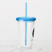 ビジネスモダンロゴ企業のイベントカスタム アクリルタンブラー (右)