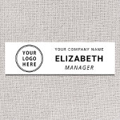 ビジネスモダンロゴ 名札