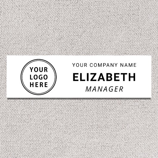 ビジネスモダンロゴ 名札