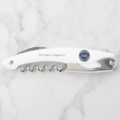 ビジネスモダンロゴWebサイト従業員スワッグ ソムリエナイフ (裏面)