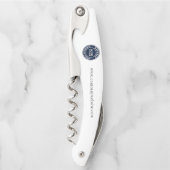 ビジネスモダンロゴWebサイト従業員スワッグ ソムリエナイフ (正面)