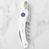 ビジネスモダンロゴWebサイト従業員スワッグ ソムリエナイフ (裏面)