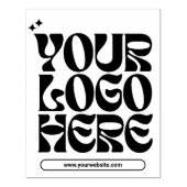 ビジネスモダンロゴWebサイト ラバースタンプ (インプリント)