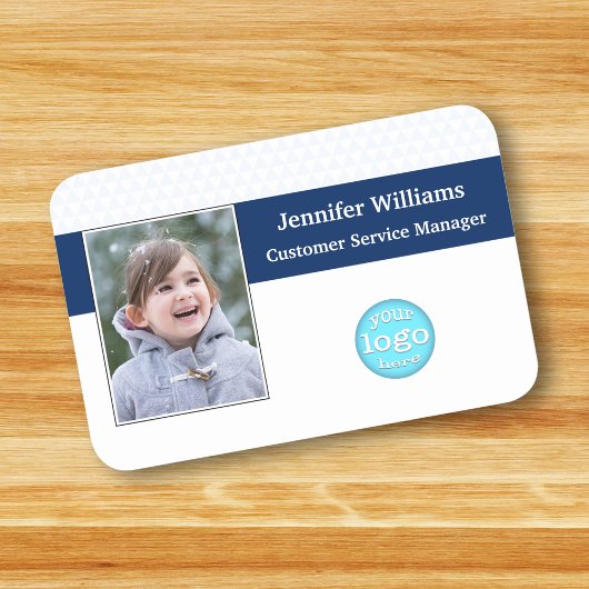 ビジネスモダンロ企業のゴ従業員の写真ID 名札