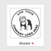 ビジネスモダンロ企業のゴVet Tech シール (シート)