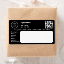 ビジネスモダン会社のロゴ企業のブラック