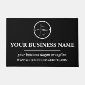 ビジネスモダン会社の企業のロカスタムゴ ドアマット (正面)