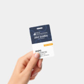 ビジネスモダン会議イベントバッジ バッジ (手持ち)