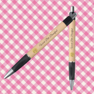 ビジネスモダン名とロゴのプロモーション ボールペン