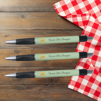 ビジネスモダン名とロゴのプロモーション ボールペン