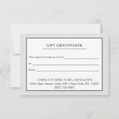 ビジネスモダン証明書トロピカルギフト (裏面)