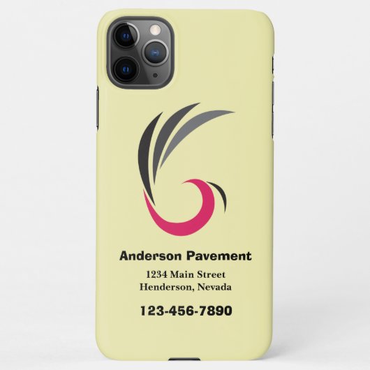 ビジネスモバイル iPhoneケース (裏面)