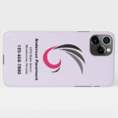 ビジネスモバイル iPhoneケース (裏面横)