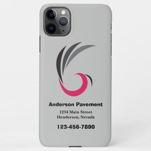 ビジネスモバイル iPhoneケース (裏面)