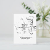 ビジネスユおもしろいーモア葉書 ポストカード (スタンド正面)