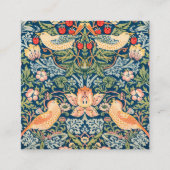 ビジネスユニークカースタイリッシュド、フローラ スクエア名刺 (正面)